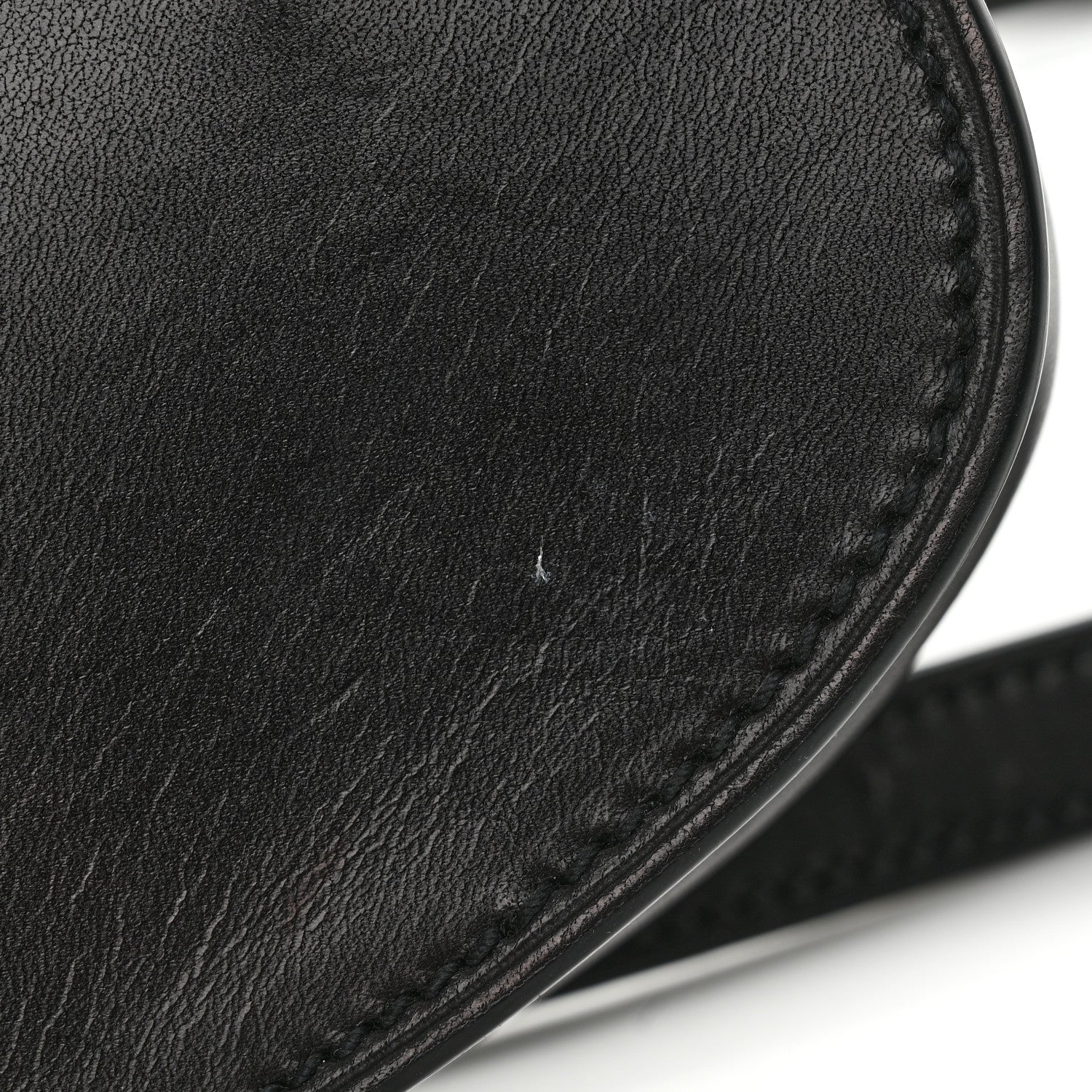 Saint Laurent Smooth Calfskin Mini Classic Monogram Kaia Belt Black 11 of 14