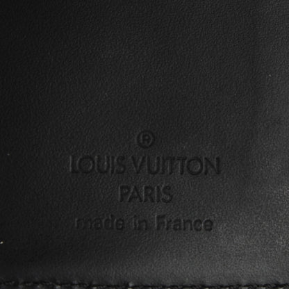 Louis Vuitton Epi Porte-Monnaie Elastique Wallet Black 6 of 7