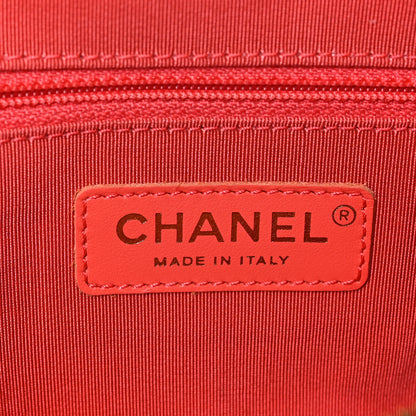 Chanel Lambskin Quilted Studded Waist Bag Red 6 of 9