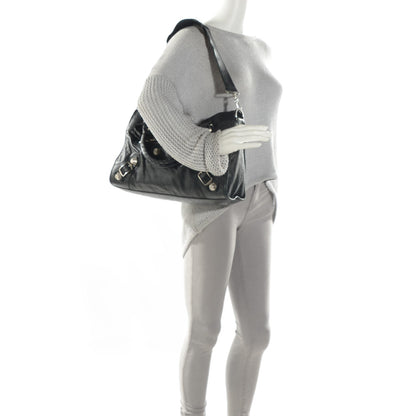 Balenciaga Agneau Giant 21 Silver Hardware City Black 2 of 8