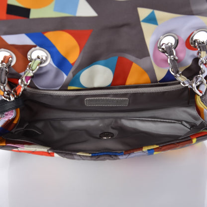 Chanel Nylon Printed Medium Coco Color Flap Multicolor 5 of 8