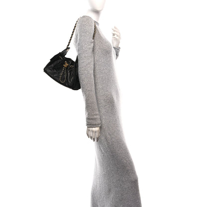 Chanel Caviar Quilted Mini Chanel 25 Handbag Black 2 of 11