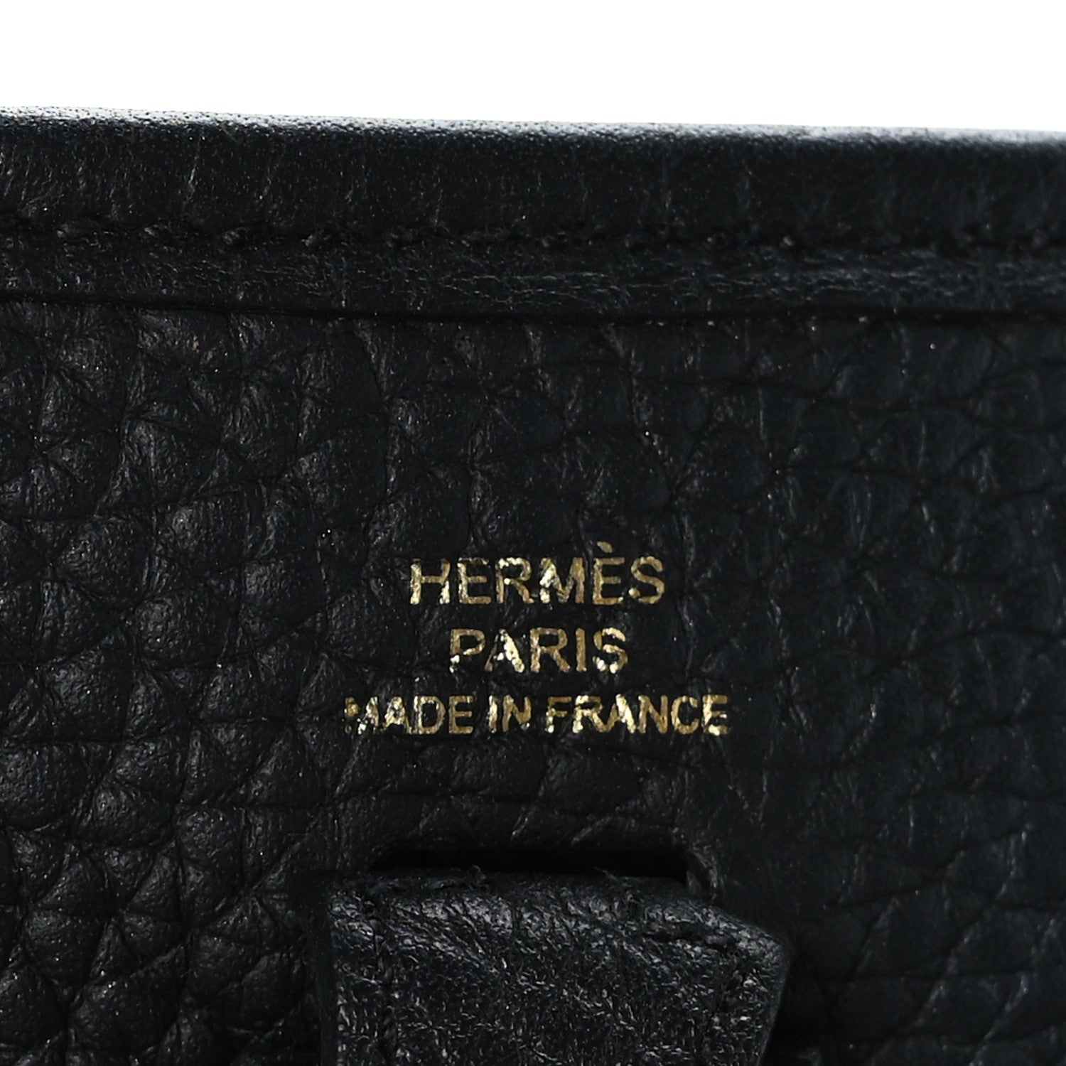 Hermes Taurillon Clemence Evelyne TPM Black 6 of 10