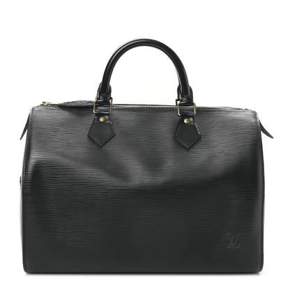 Louis Vuitton Epi Speedy 30 Black 1 of 11