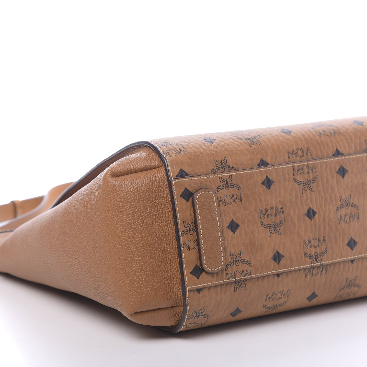 MCM Visetos Medium Luisa Hobo Cognac 9 of 10