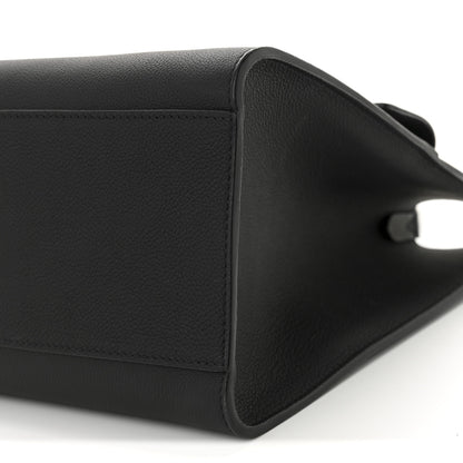 Louis Vuitton Soft Calfskin Lockme Tote MM Black 9 of 9