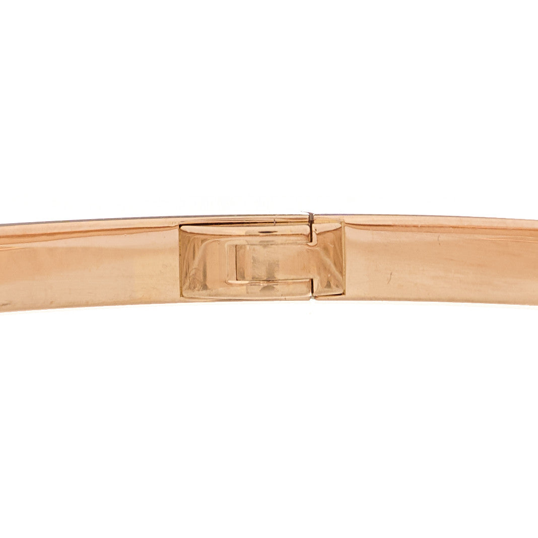 18K Pink Gold Small LOVE Bracelet 17