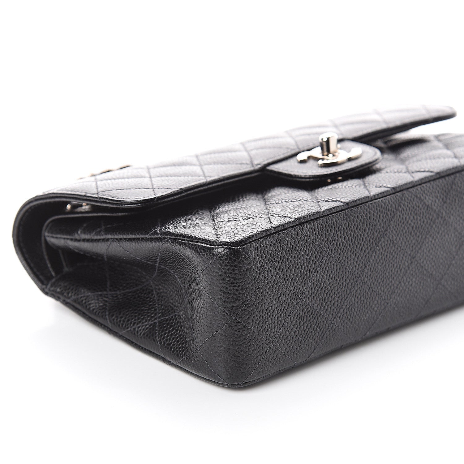 Chanel Caviar Quilted Small Double Flap Black 7 of 8