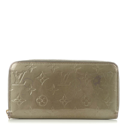 Louis Vuitton Vernis Zippy Wallet Gris Art Deco 1 of 10