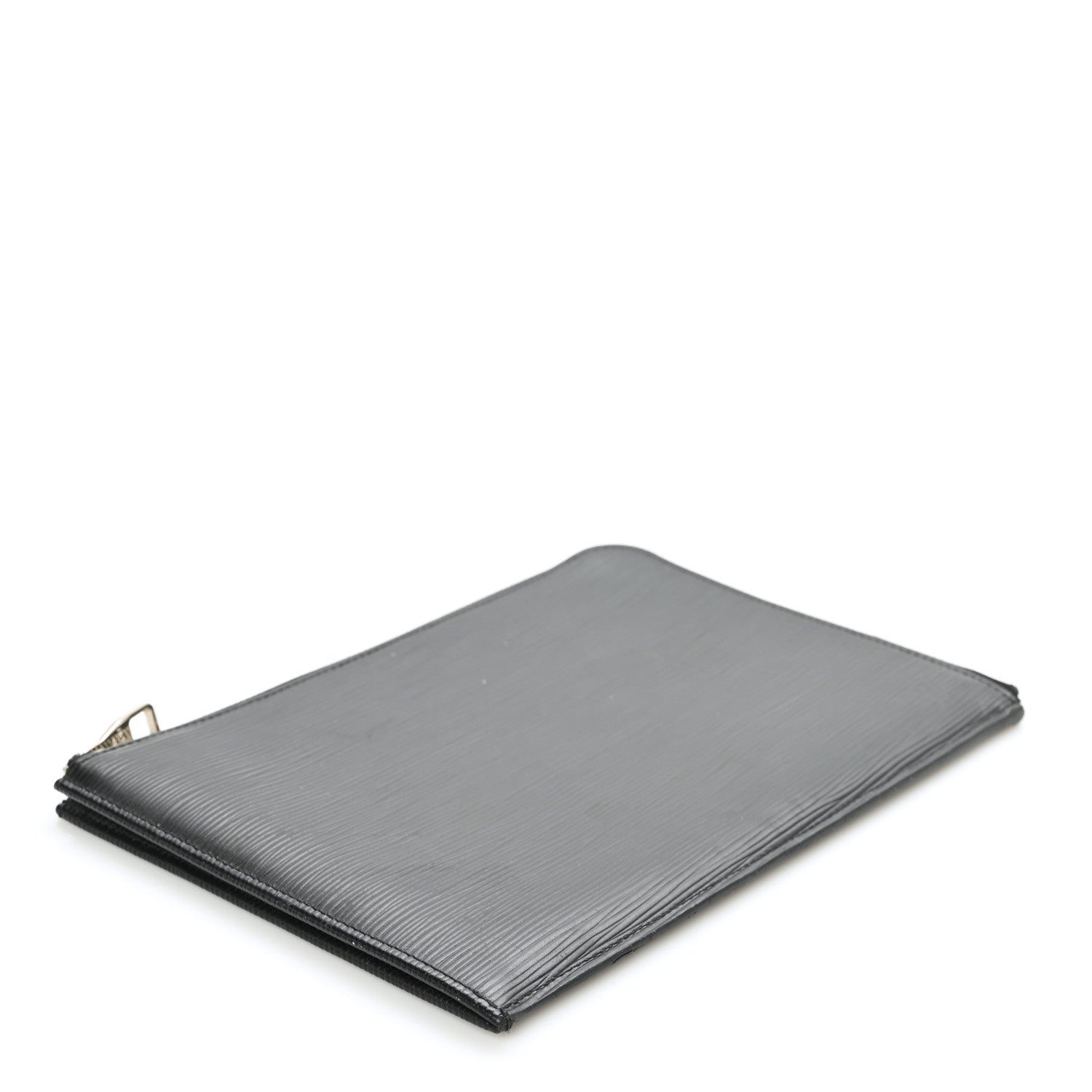 Louis Vuitton Epi Poche Documents Portfolio Case Black 3 of 6