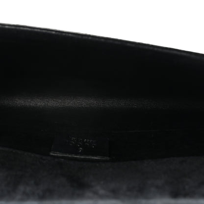 Gucci Patent Microguccissima Small Broadway Clutch Black 5 of 7
