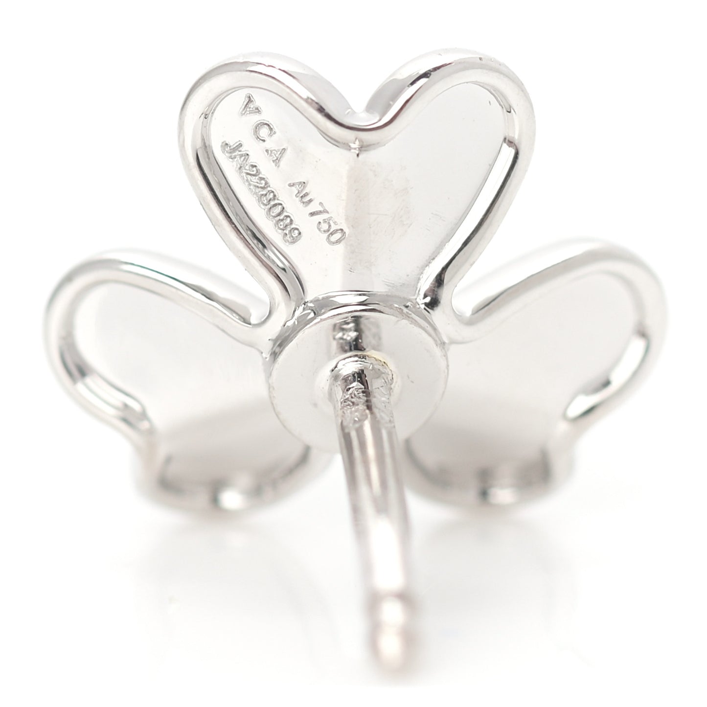 18K White Gold Diamond Mini Frivole Earrings