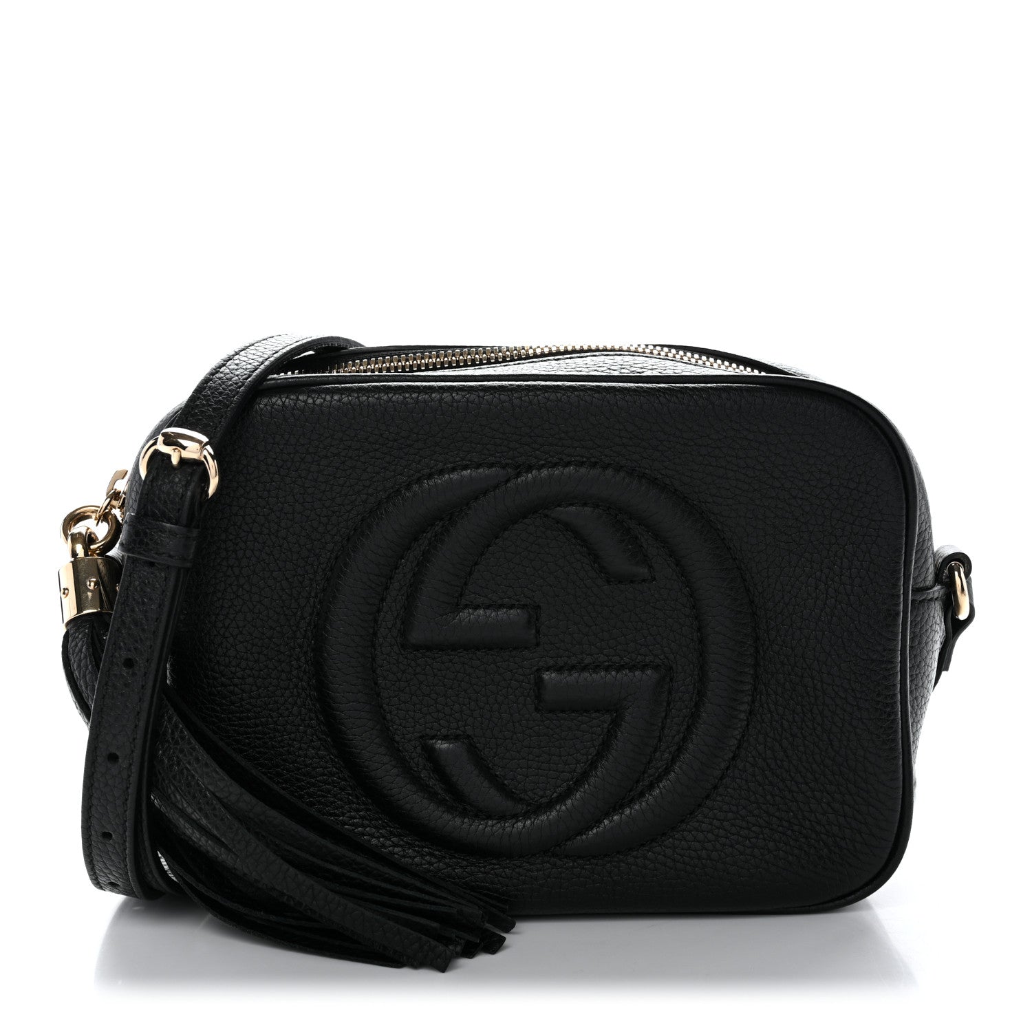 Gucci Pebbled Calfskin Small Soho Disco Bag Black 1 of 13