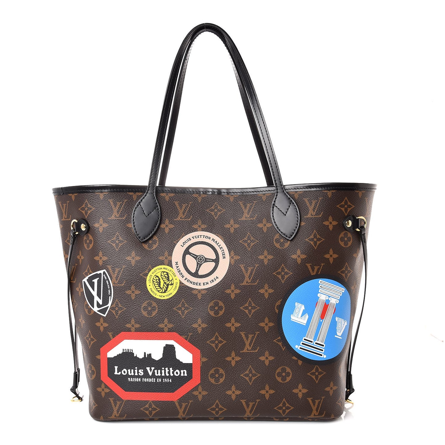 Monogram World Tour Neverfull MM
