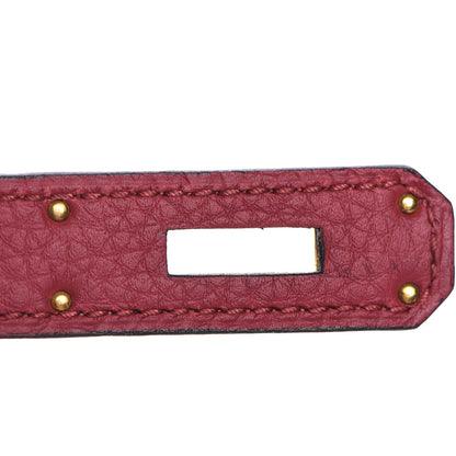 Hermes Togo Birkin 30 Rouge Grenat 19 of 26