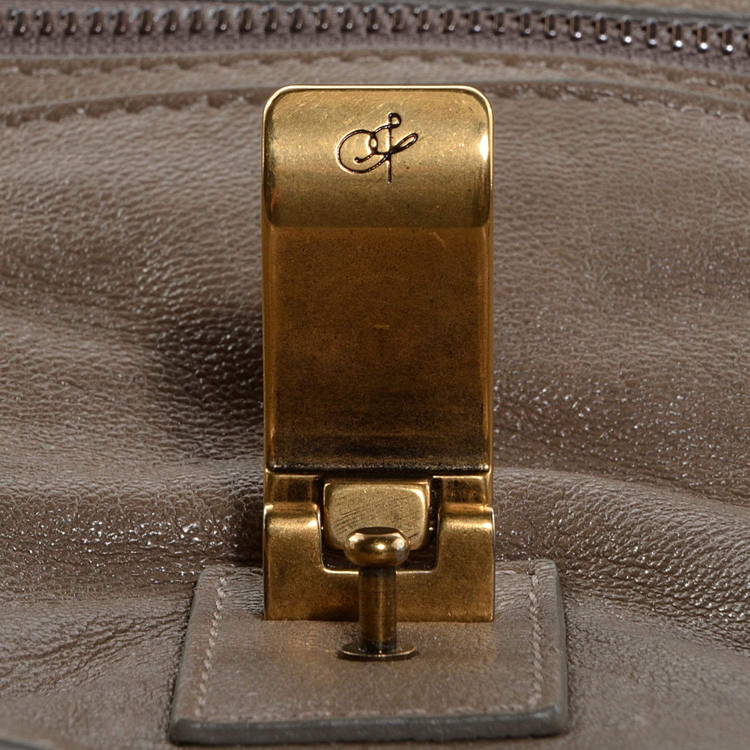 Proenza Schouler Lambskin PS1 Medium Satchel Smoke 14 of 14