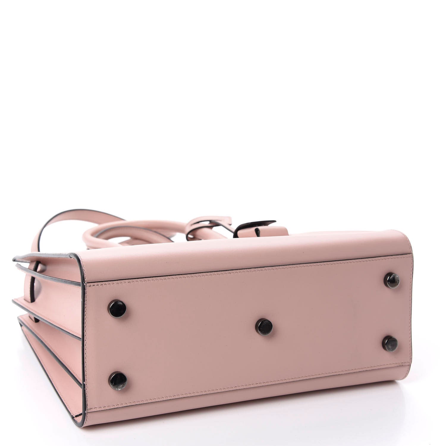 Saint Laurent Smooth Calfskin Baby Sac De Jour Pale Pink 3 of 9
