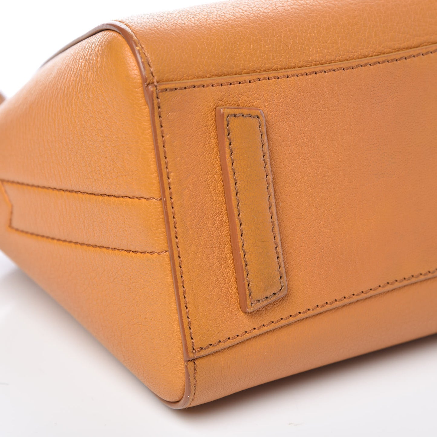 Sugar Goatskin Mini Antigona Rust