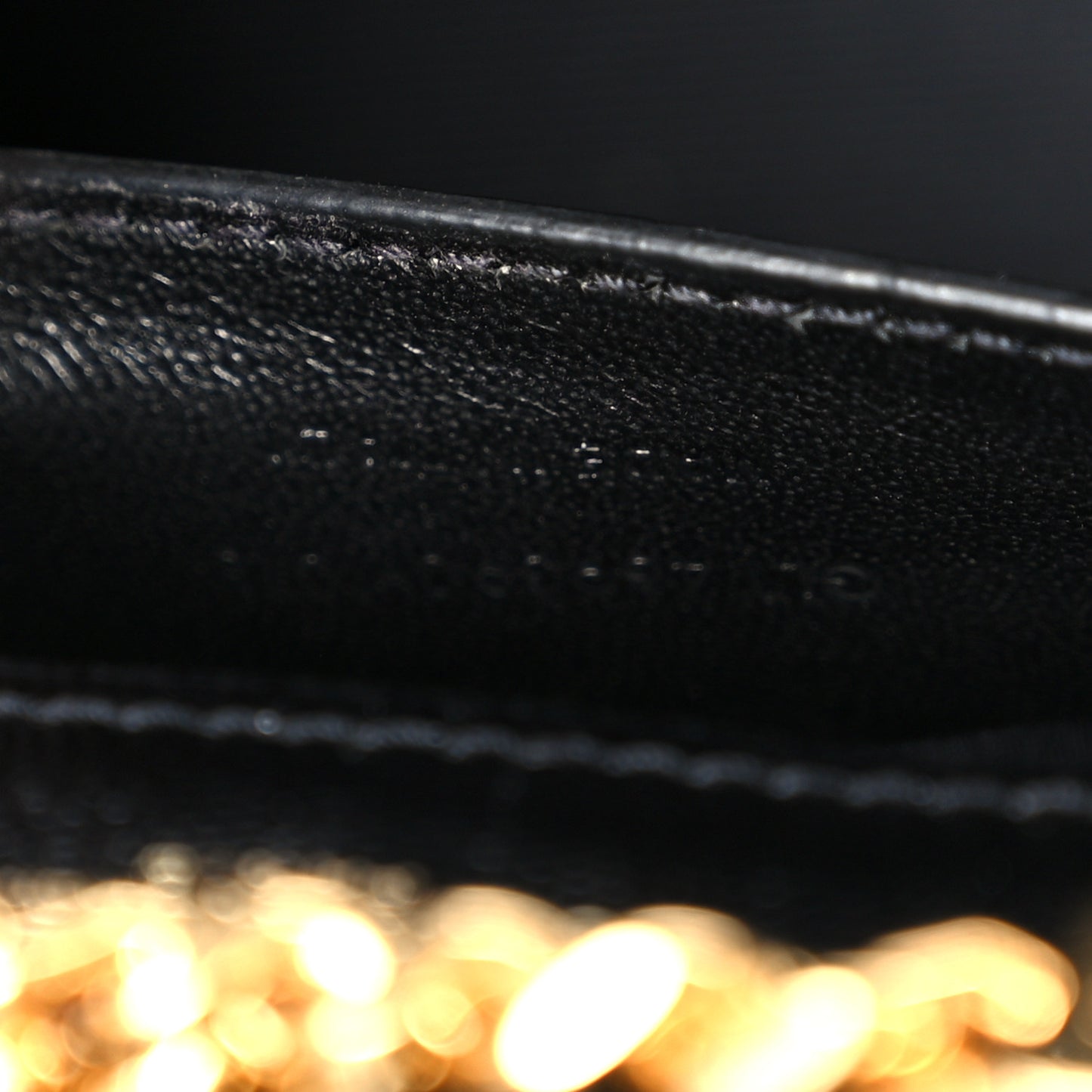 Grain De Poudre Small Monogram Kate Satchel Black