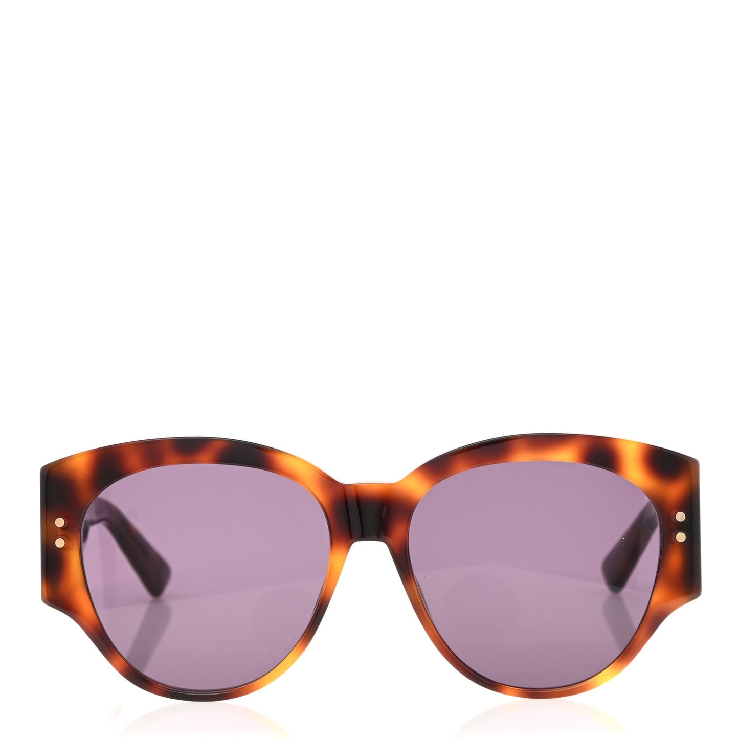 Acetate Lady Dior Studs 2 Sunglasses Tortoise