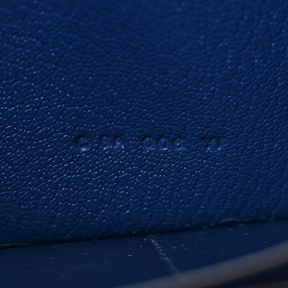 Hermes Ostrich Kelly Longue Wallet Bleu Saphir 7 of 7