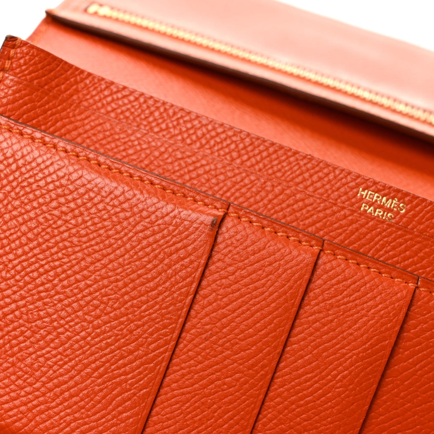 Epsom Bearn Gusset Wallet Orange