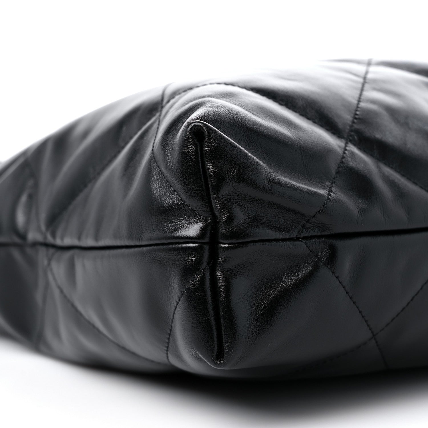 Chanel Shiny Calfskin Quilted Chanel 22 Black 9 of 11