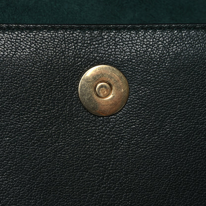 Christian Dior Goatskin Saddle Belt Bag Green 11 of 13