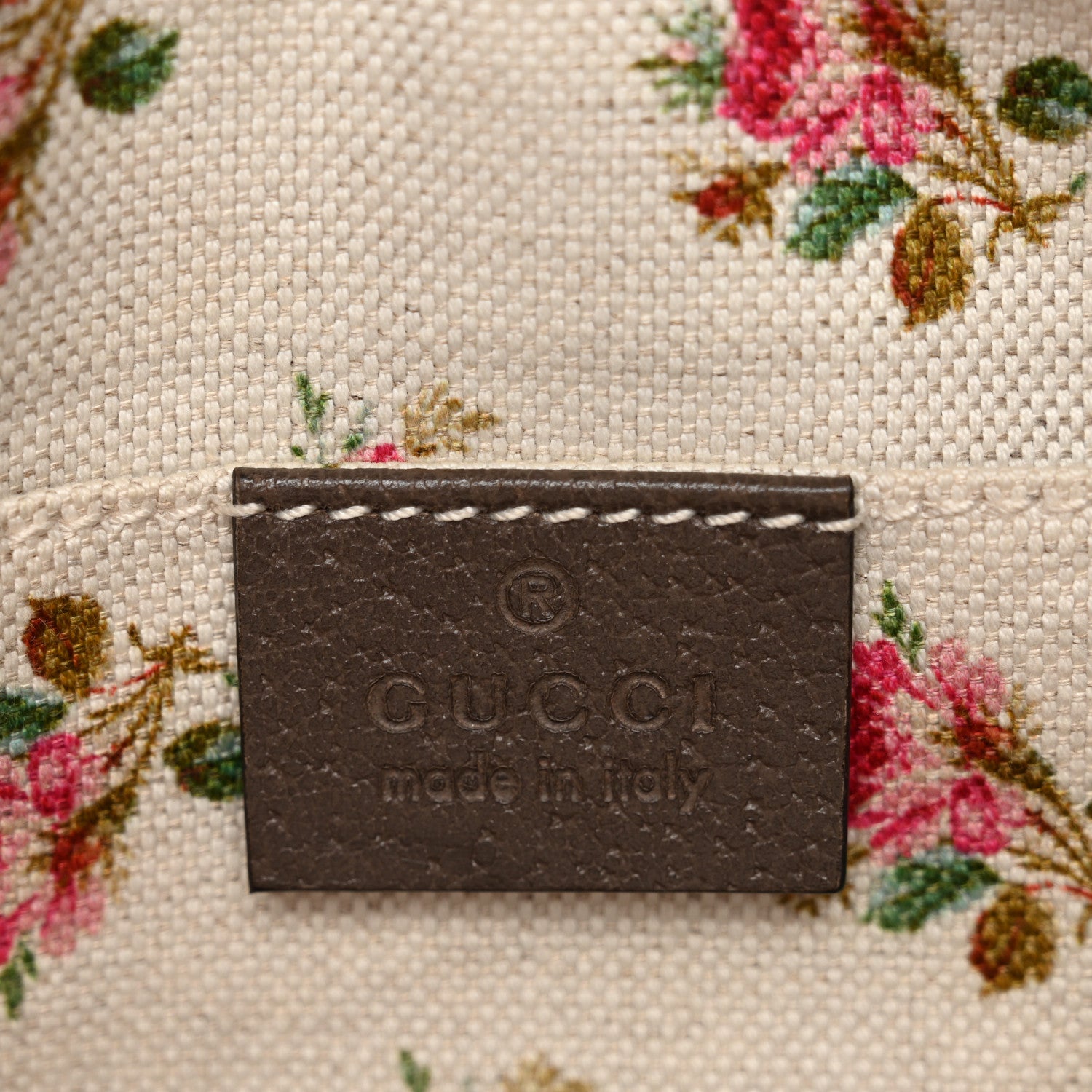Gucci GG Supreme Monogram Web Neo Vintage Shoulder Bag Beige New Acero Crop 6 of 11