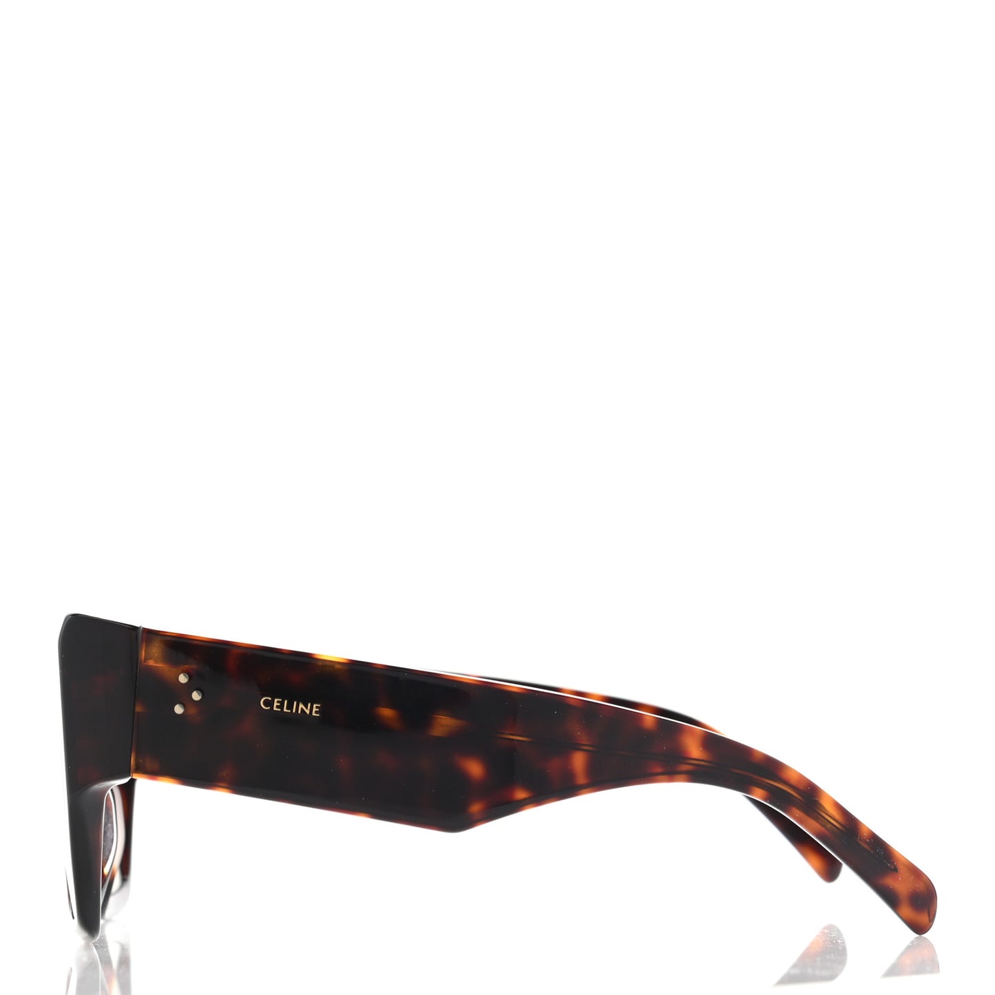 Acetate Rectangular Sunglasses CL400921 Dark Havana
