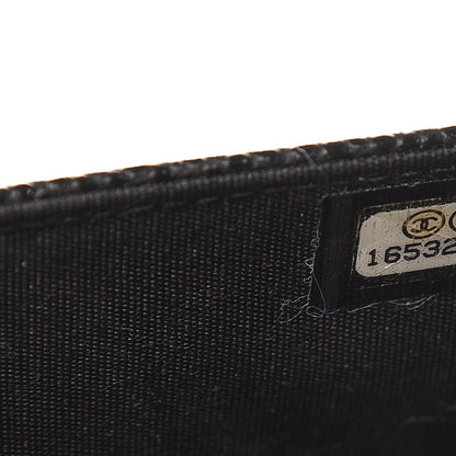 Chanel Caviar Timeless CC Wallet On Chain WOC Black 8 of 10