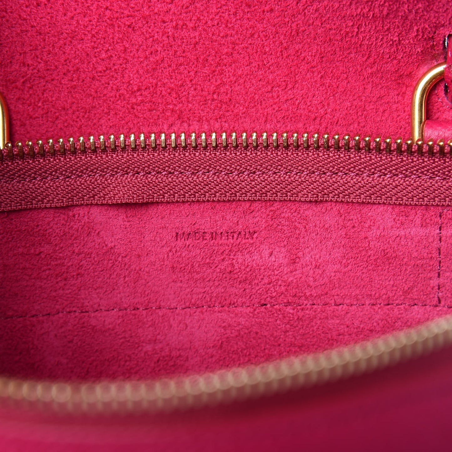 Grained Calfskin Nano Belt Bag Pink