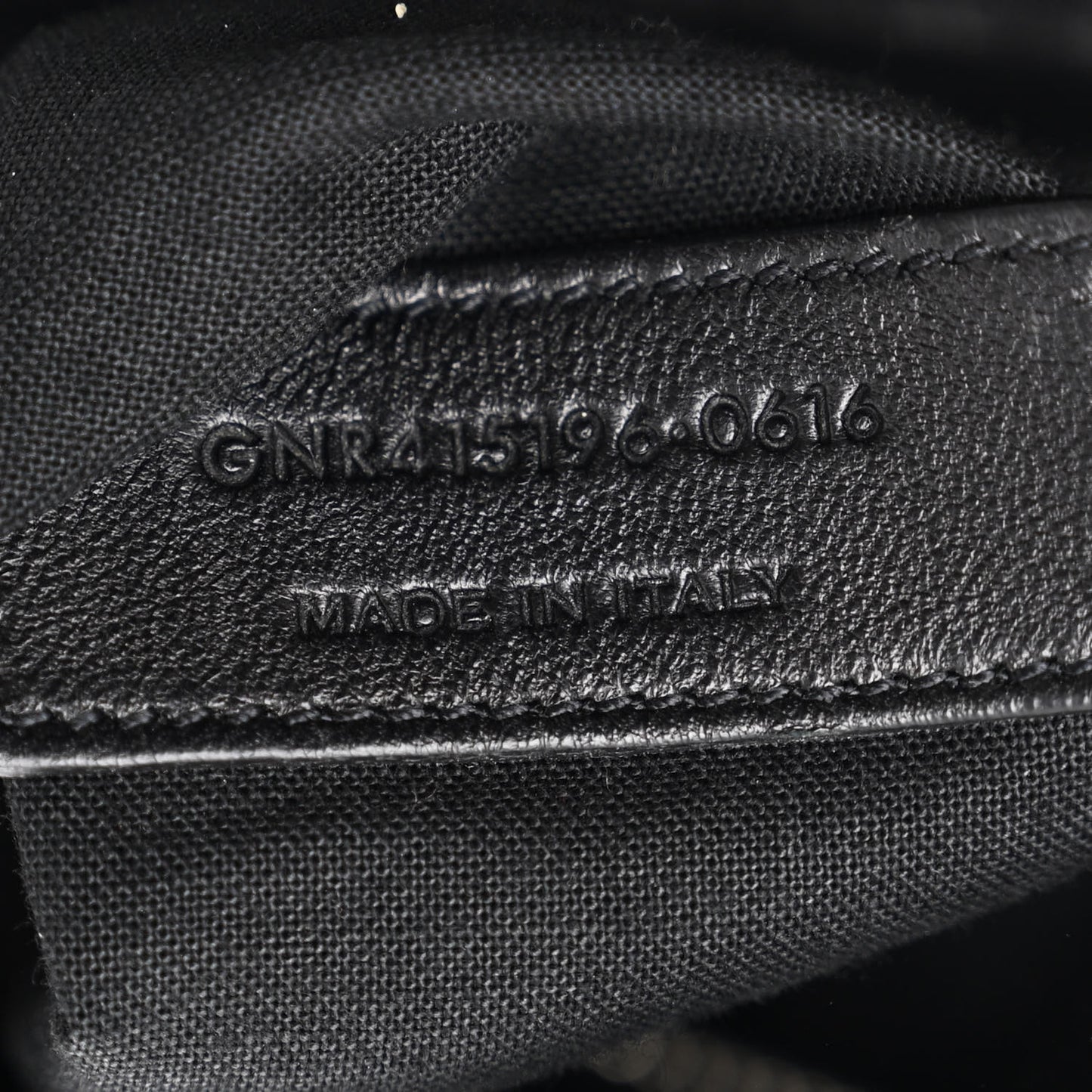 Calfskin Fringe Festival Backpack Black