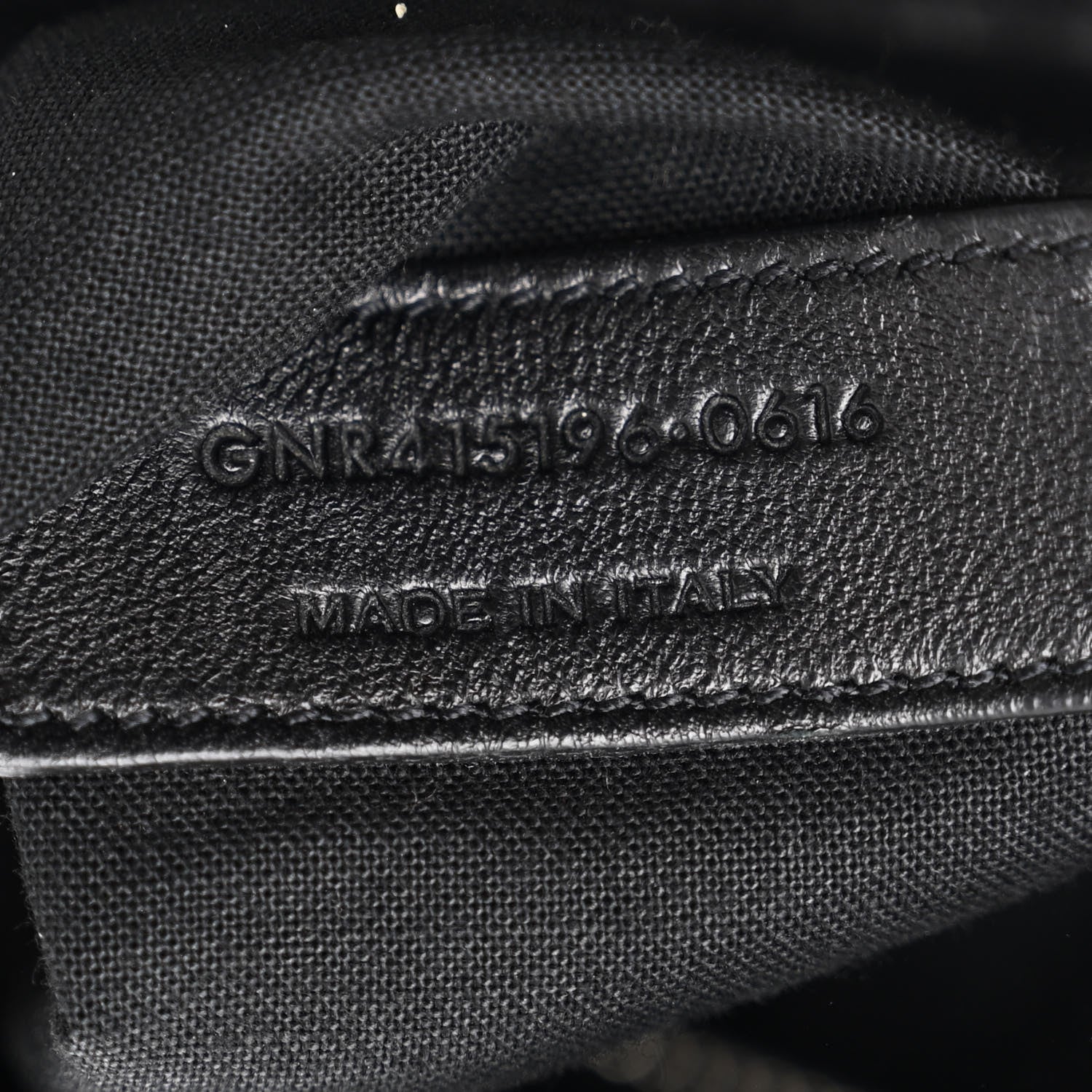 Saint Laurent Calfskin Fringe Festival Backpack Black 7 of 12