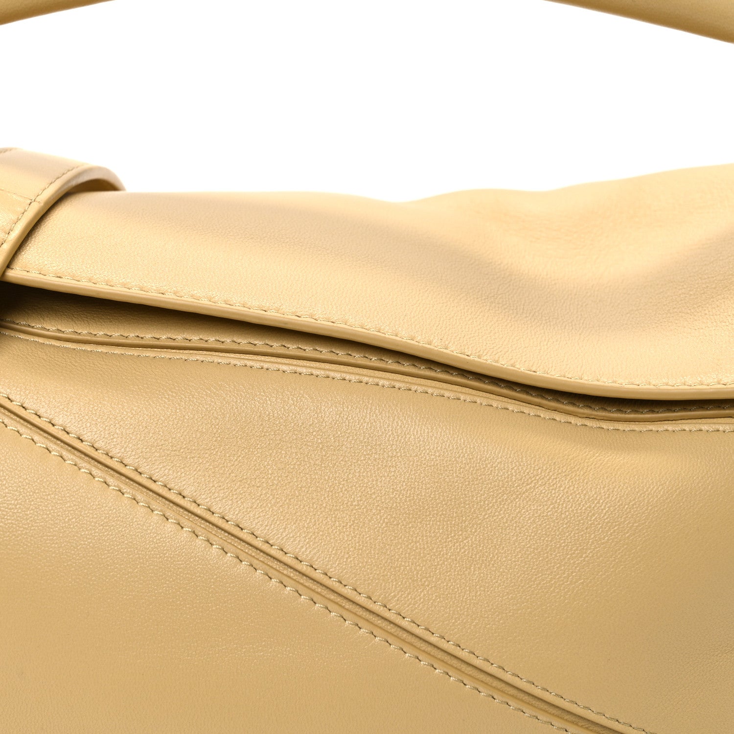 Loewe Calfskin Small Puzzle Bag Dark Butter 8 of 10