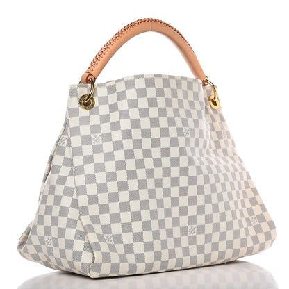 Louis Vuitton Damier Azur Artsy MM 3 of 9
