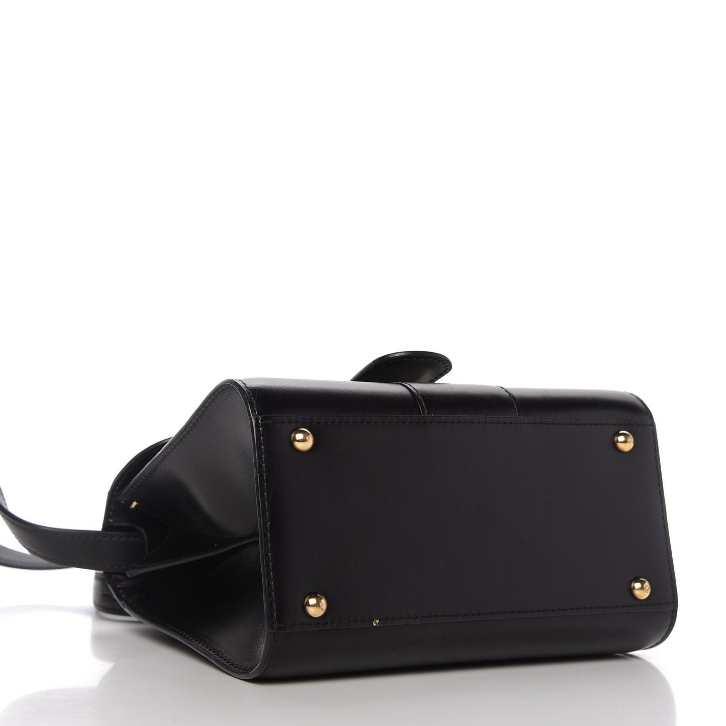 Box Calfskin Mini Brillant Satchel Black