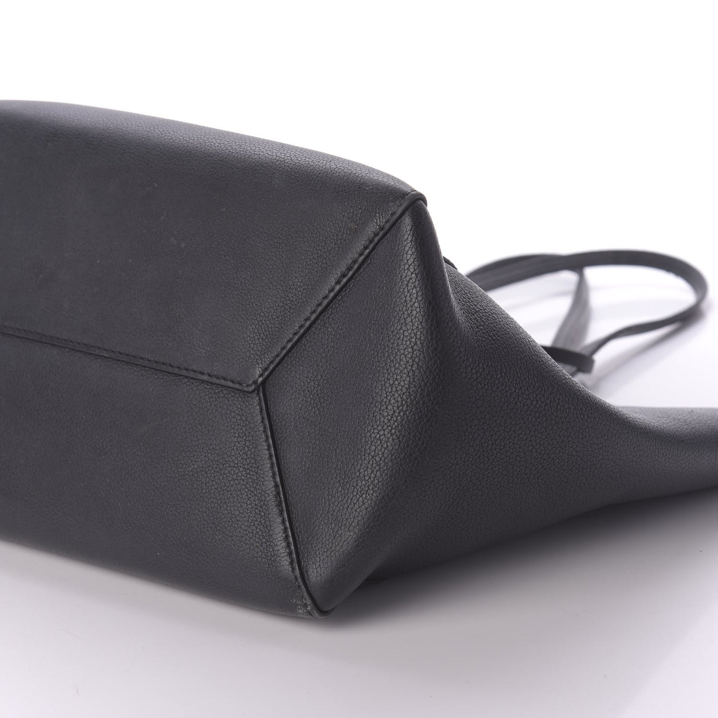 Calfskin Lockme Cabas Black