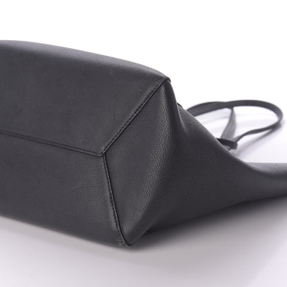 Louis Vuitton Calfskin Lockme Cabas Black 7 of 9