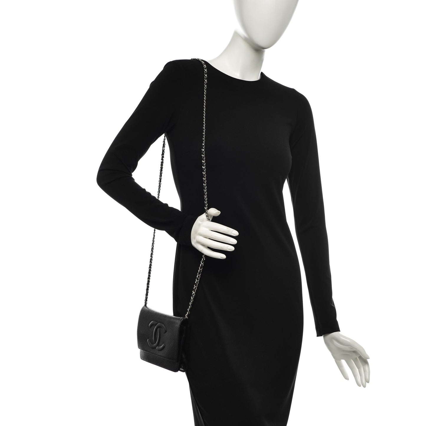 Caviar Timeless CC Wallet On Chain WOC Black