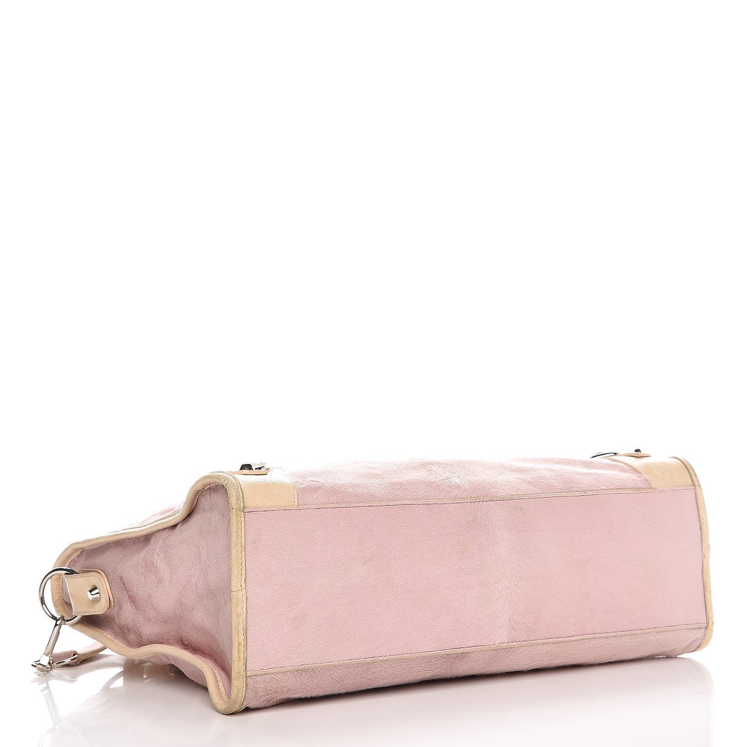 Balenciaga Chevre Pony Hair Classic Silver Hardware City Pale Rose 4 of 18
