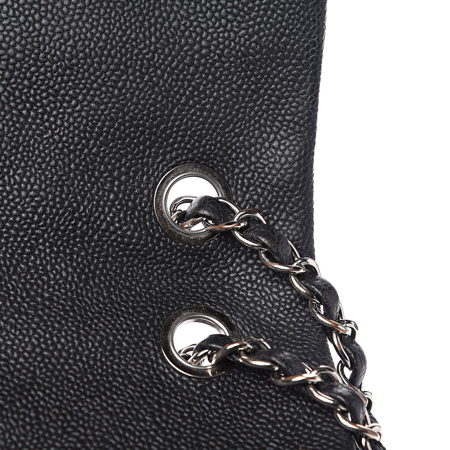Chanel Caviar Quilted Jumbo Easy Flap Black 11 of 11