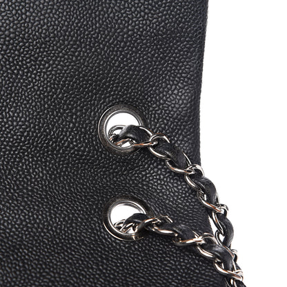 Chanel Caviar Quilted Jumbo Easy Flap Black 11 of 11
