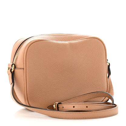 Gucci Pebbled Calfskin Small Soho Disco Bag Camelia 3 of 20