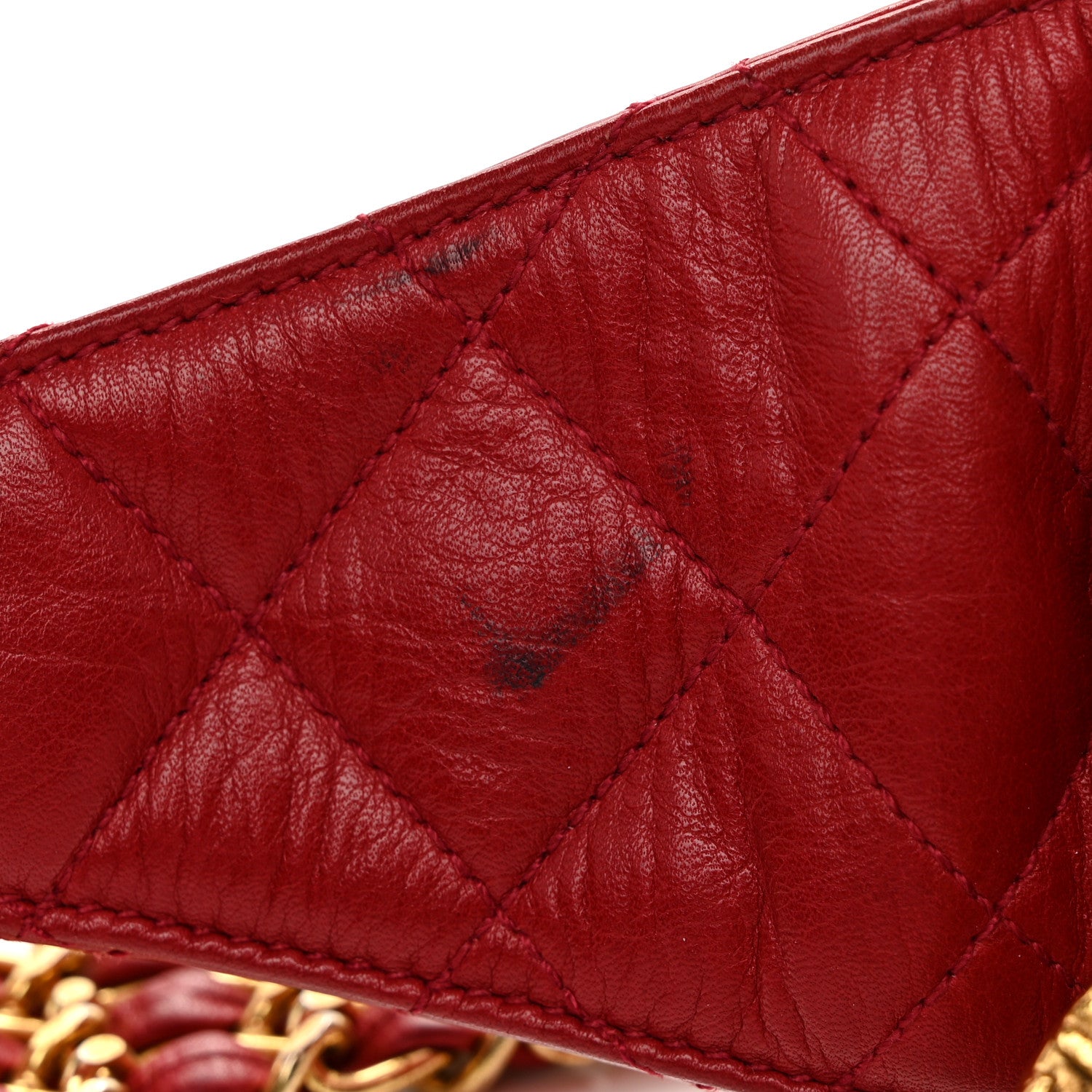 Chanel Lambskin Quilted CC Medallion Waist Belt Bag Red 12 of 12