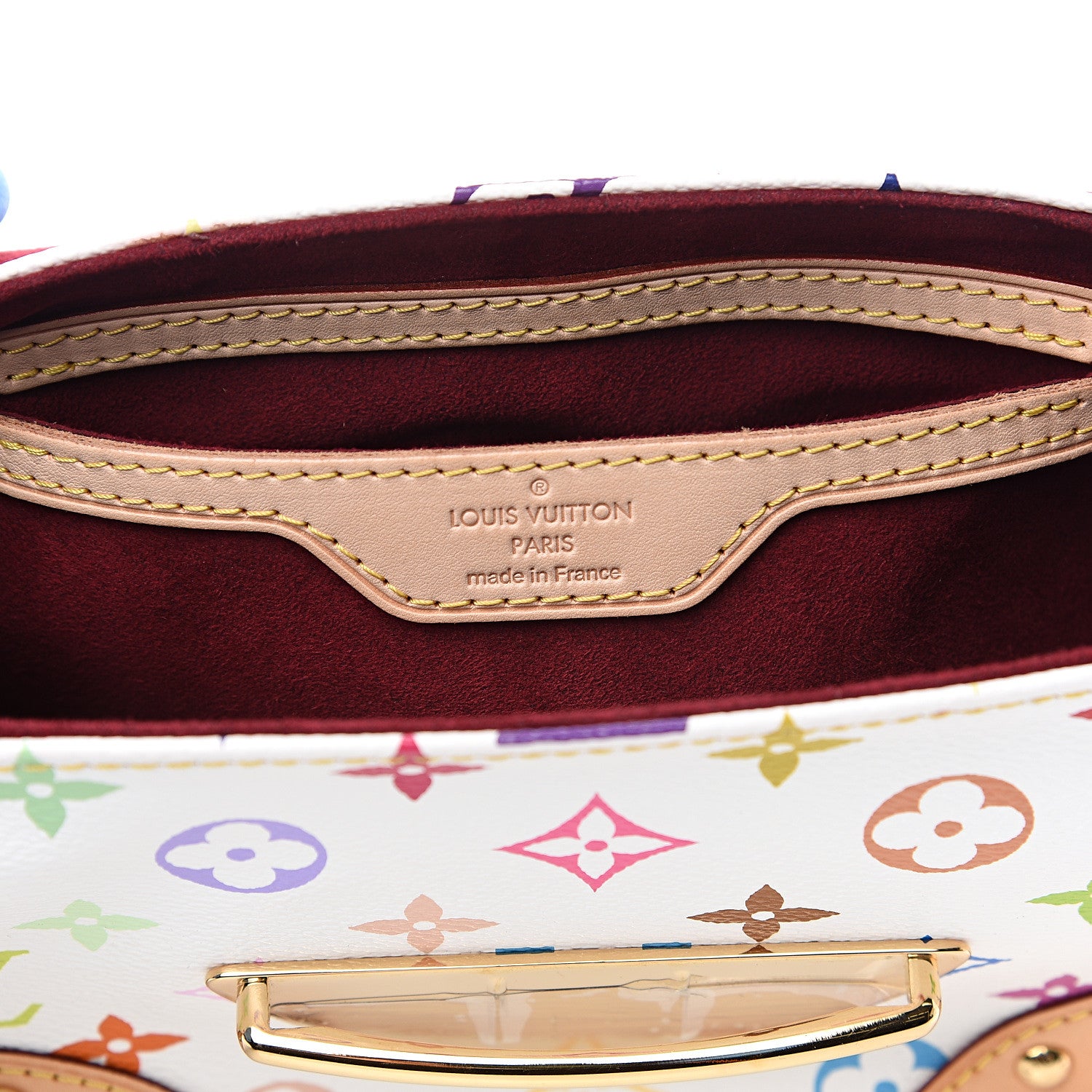Louis Vuitton Monogram Multicolor Marilyn White 5 of 12