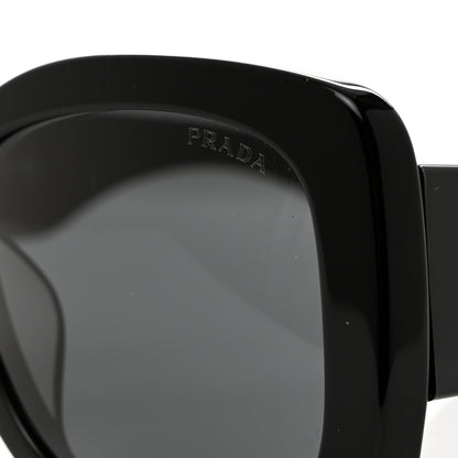 Prada Acetate Sunglasses SPR A08-F Black 7 of 8