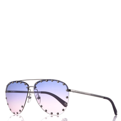 Louis Vuitton The Party Aviator Sunglasses Z0925U Purple 1 of 11