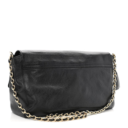 Mulberry Small Classic Grain Calfskin Medium Lily Black 3 of 10