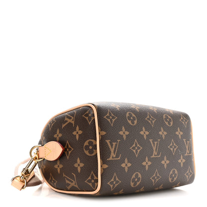 Louis Vuitton Monogram Speedy Bandouliere 20 Beige 4 of 10